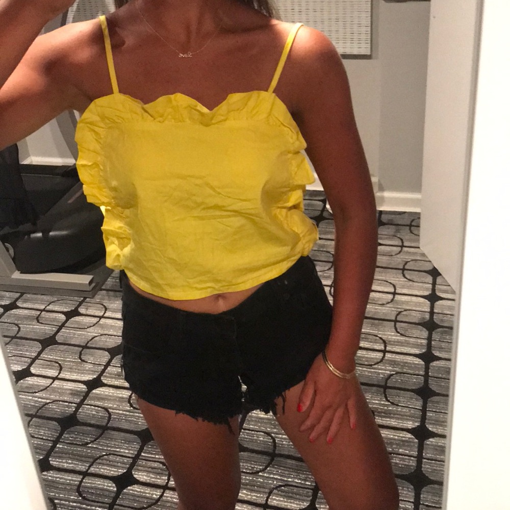 Yellow cami top - Picture 3 of 5